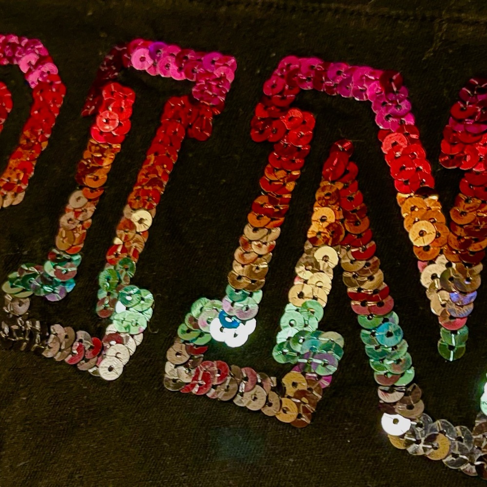 Black and Rainbow PINK shirt